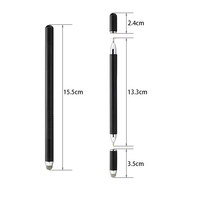 Gorący sprzedawanie 3 w 1 metalowy pojemnościowy rysik rysik do ekranu dotykowego dla Iphone Ipad 6